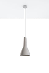 Modern Pendant lamp EMPOLI Concrete White Loft Design LED E27