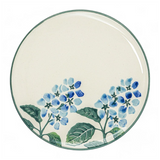 Ceramic Side Plate Nature Floral Blue 20cm