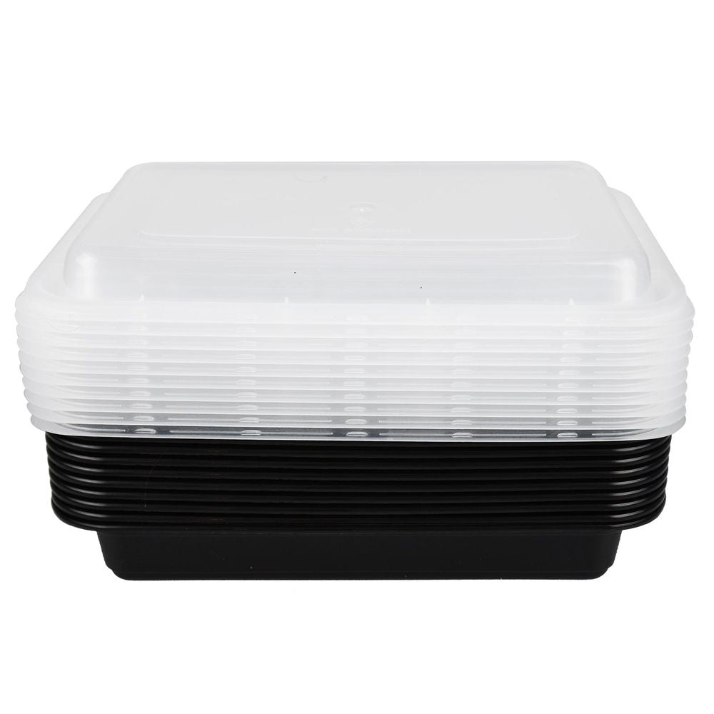 1x Meal Prep Container No-Partition 10PK