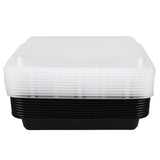 1x Meal Prep Container No-Partition 10PK