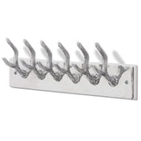 Aluminium Wardrobe Hook Coat Rack Hat/Tie Hanger Silver