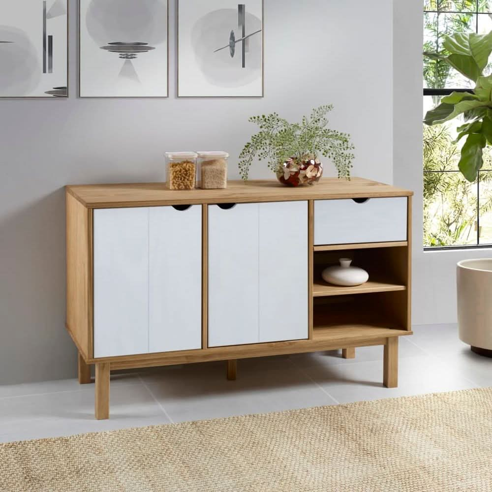 Sideboard OTTA 114x43x73.5 cm Solid Wood Pine