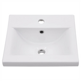 Built-in Basin 42x39x18 cm Ceramic White