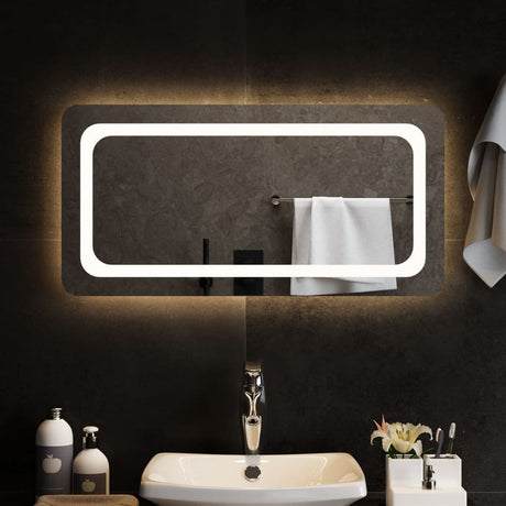 LED Bathroom Mirror 20x40 cm