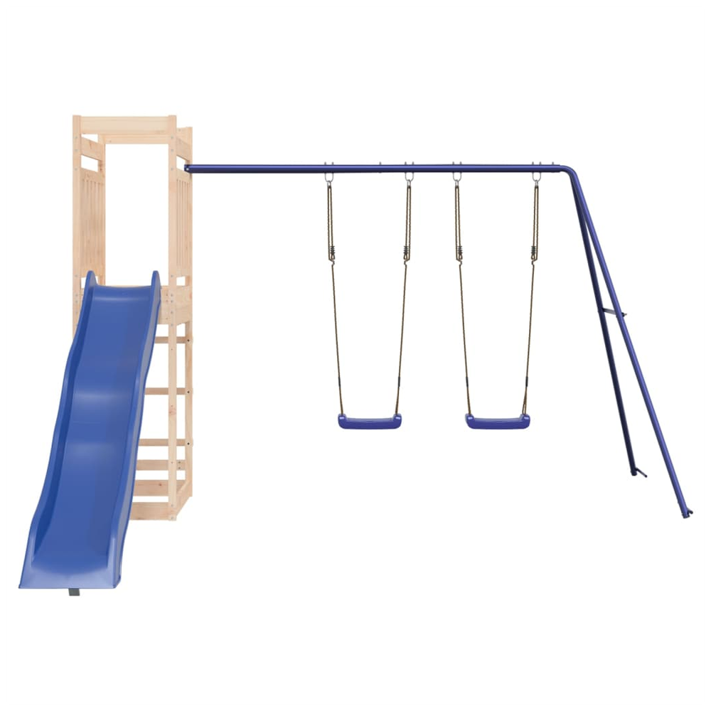 Outdoor Playset Solid Wood Pine