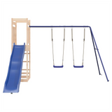 Outdoor Playset Solid Wood Pine