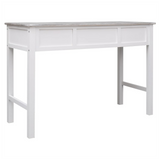 Writing Desk Grey 110x45x76 cm Wood