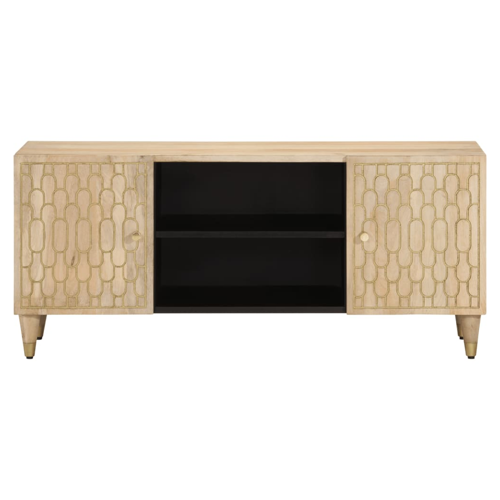 TV Cabinet 105x33x46 cm Solid Wood Mango