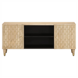 TV Cabinet 105x33x46 cm Solid Wood Mango