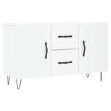 Sideboard High Gloss White 100x36x60 cm Engineered Wood