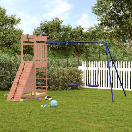 Outdoor Playset Solid Wood Pine