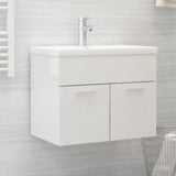 Sink Cabinet with Built-in Basin Chipboard