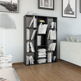 Room Divider/Book Cabinet White 100x24x140 cm Engineered Wood