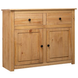 Sideboard 93x40x80 cm Solid Pinewood Panama Range