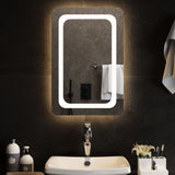 LED Bathroom Mirror 20x40 cm