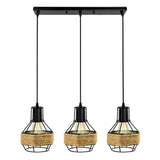 Vintage Retro Industrial Hemp Hanging Light Shade Ceiling Pendant Lights