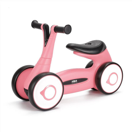 Balance Bike Toddler 4 Wheel Ride-on Bicycle Baby Balance Training Bike Toy