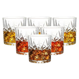 Regal & Royal Whisky Classic Cut Transparent Whiskey Glasses 6 pcs