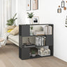 Book Cabinet/Room Divider Smoked Oak 100x24x94 cm