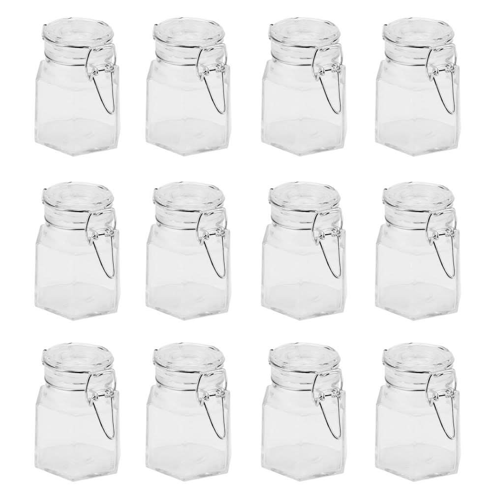 Hexagonal Spice Jars - Set of 12 | M&W