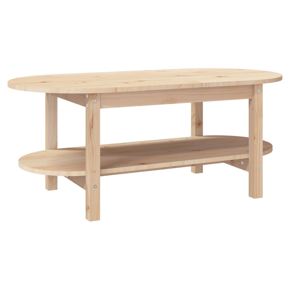 Coffee Table 110x55x45 cm Solid Wood Pine