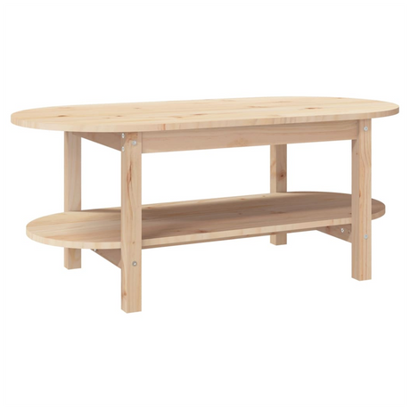 Coffee Table 110x55x45 cm Solid Wood Pine