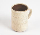 Winter White Clay Beer Mug