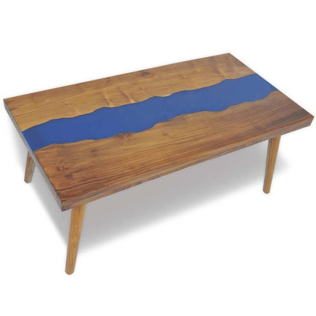 Coffee Table Teak Resin 60 cm