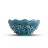 Handmade Ceramic Bowl Ocean Green 8cm