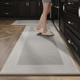 Kitchen Rug Runner Kitchen Floor Mat Oil-proof Wipeable Wash Free Long Strip Carpet Dirty-resistant Oil and Water Absorption Rug