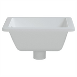 Bathroom Sink White 39x30x18.5 cm Rectangular Ceramic