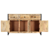 Sideboard 120x35x76 cm Solid Mango Wood