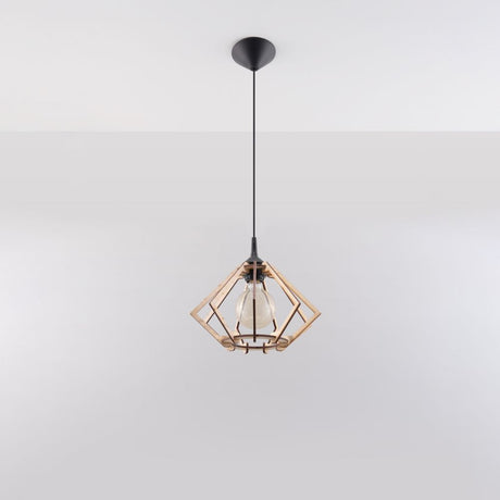 Pendant lamp wood Pompelmo Scandinavian Design E27