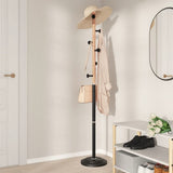 Coat Stand Black 177 cm Powder-coated Iron