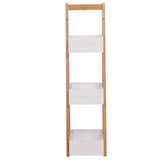 Bathroom A-Shape Rack, 3-Tier-Bamboo