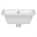 Bathroom Sink White 39x30x18.5 cm Rectangular Ceramic