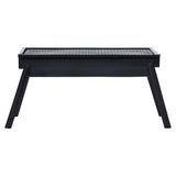 Portable Camping BBQ Grill Steel 60x22.5x33 cm