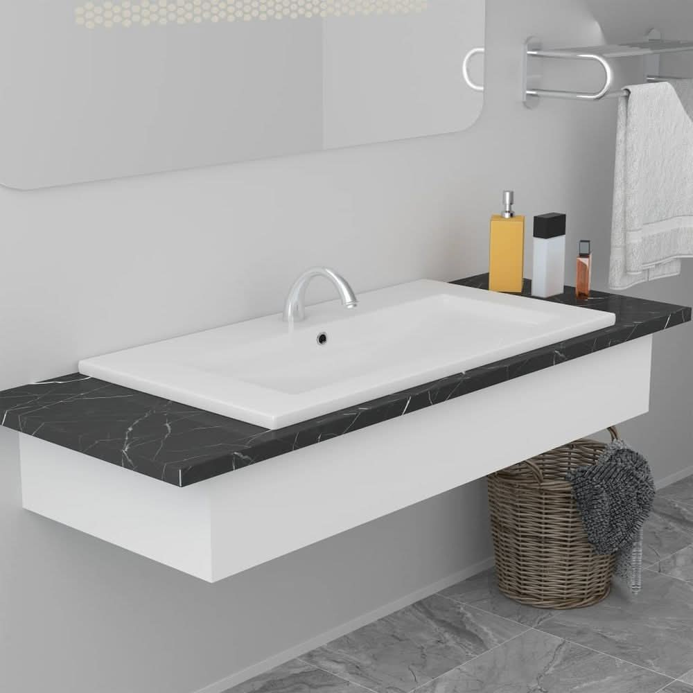 Built-in Basin 42x39x18 cm Ceramic White