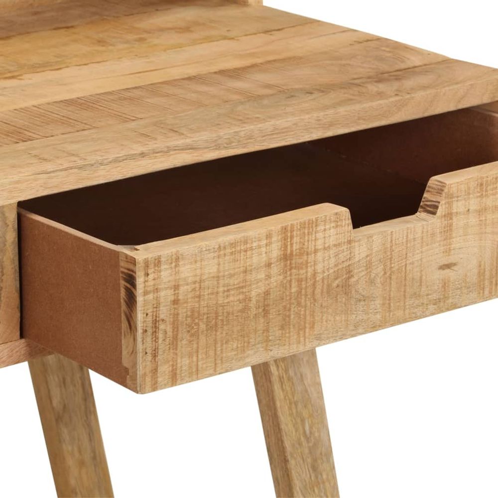 Desk 100x45x90 cm Solid Rough Mango Wood