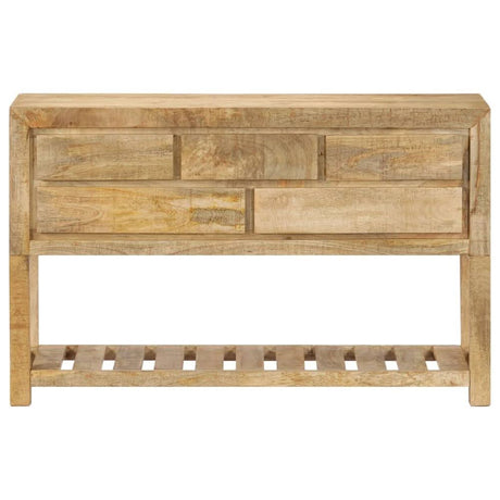 Sideboard 120x30x75 cm Solid Mango Wood