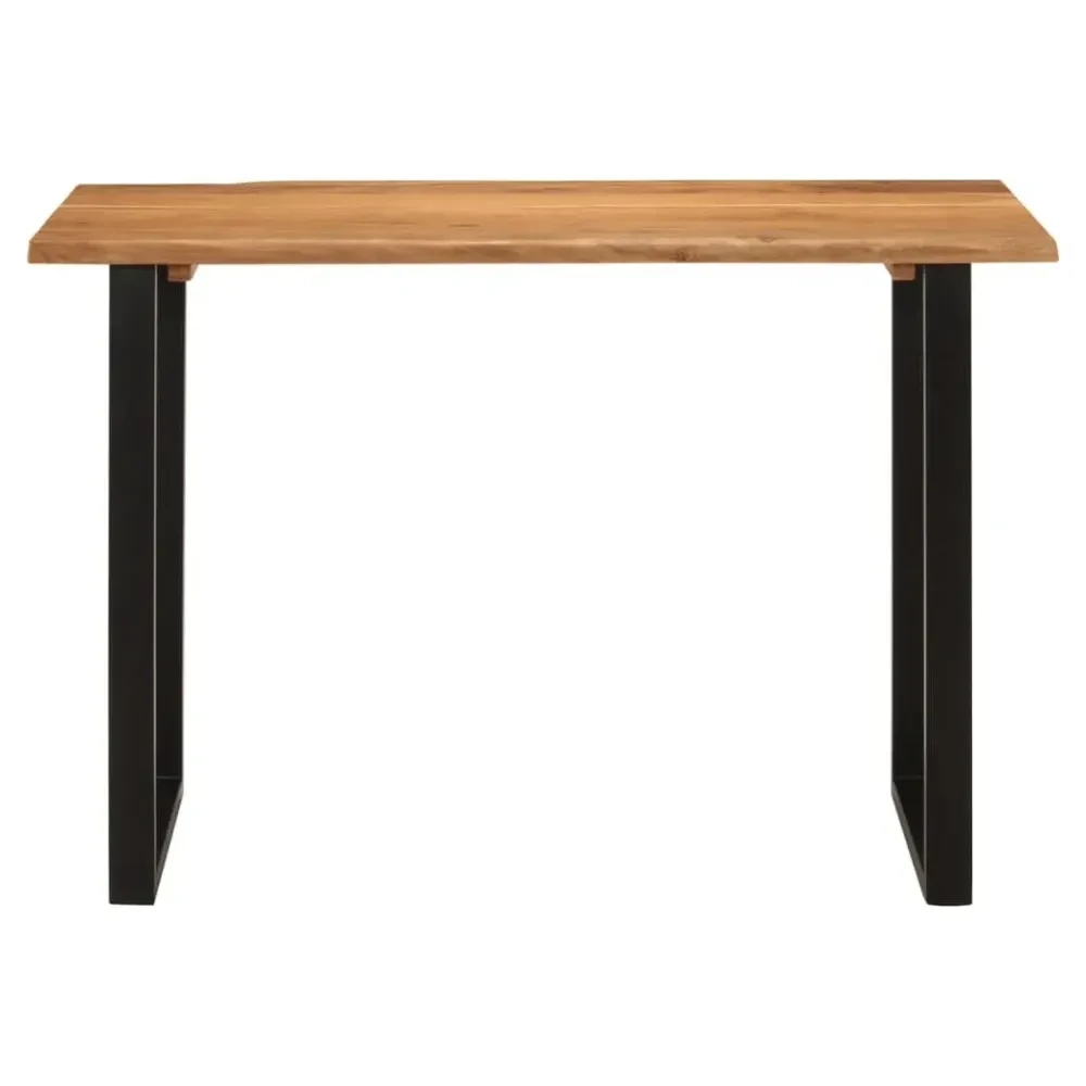 Dining Table 110x50x76 cm Solid Wood Acacia