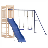 Outdoor Playset Solid Wood Pine