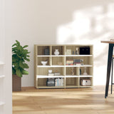 Side Cabinet White 97x32x72 cm Engineered Wood