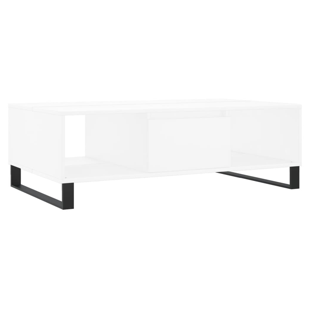 Coffee Table White 104x60x35 cm Engineered Wood