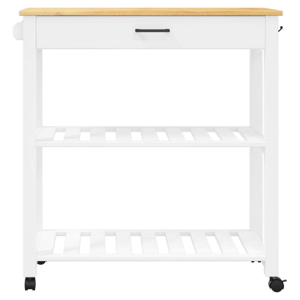 Kitchen Trolley 84x40x90 cm Solid Wood Pine