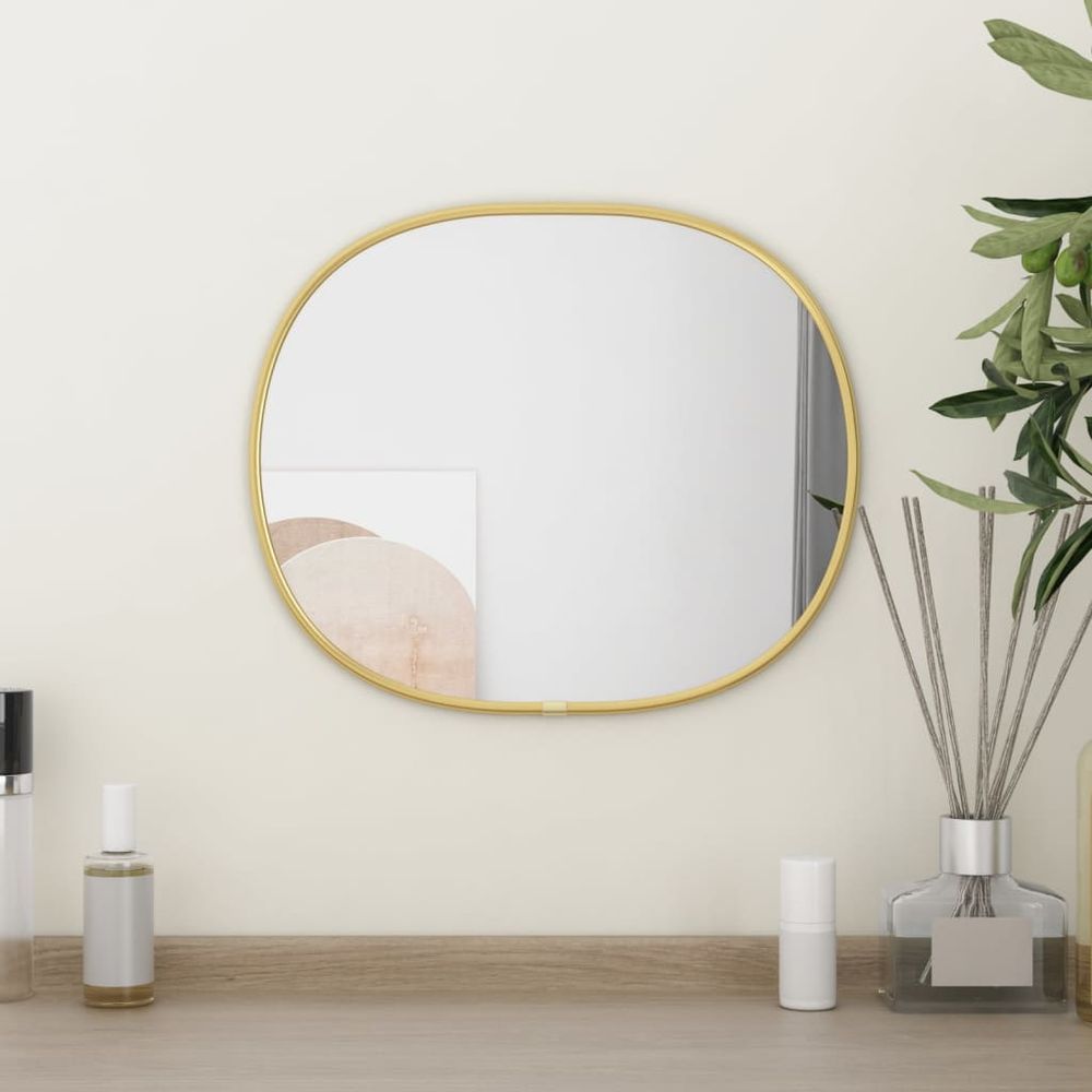 Wall Mirror Gold 30x25 cm