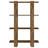 Book Cabinet/Room Divider Smoked Oak 80x30x123.5 cm