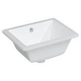 Bathroom Sink White 39x30x18.5 cm Rectangular Ceramic