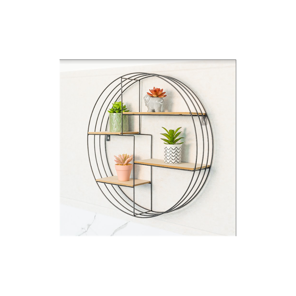 Multi-Section Round Wall Shelf - CHELF