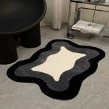 Ins Style Bath Floor Mats Non Slip Stain-resistant Carpets Living Room Bedroom Rugs Absorbent Cashmere Mats